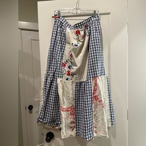 Honeybea patchwork skirt